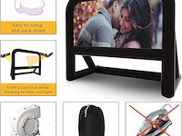 Blow-up projectiescherm 5,66m diagonaal - afbeelding 4 van  4