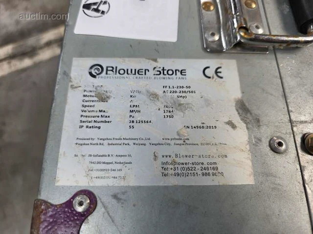 Blower blower store ff 1.1 -230-50 - afbeelding 2 van  2