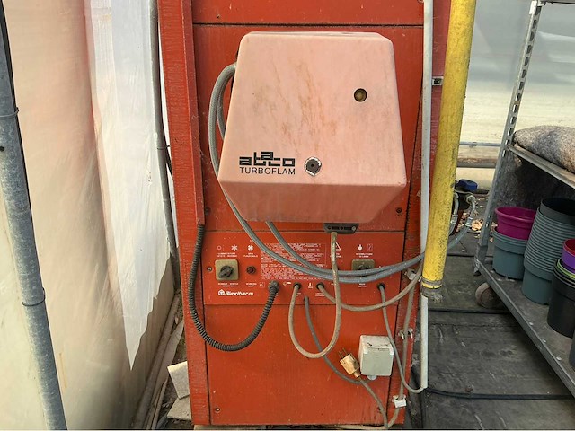 Blowtherm abaco turboflam industriële verwarmingsinstallatie - afbeelding 3 van  4