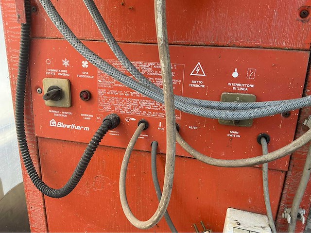 Blowtherm abaco turboflam industriële verwarmingsinstallatie - afbeelding 4 van  4