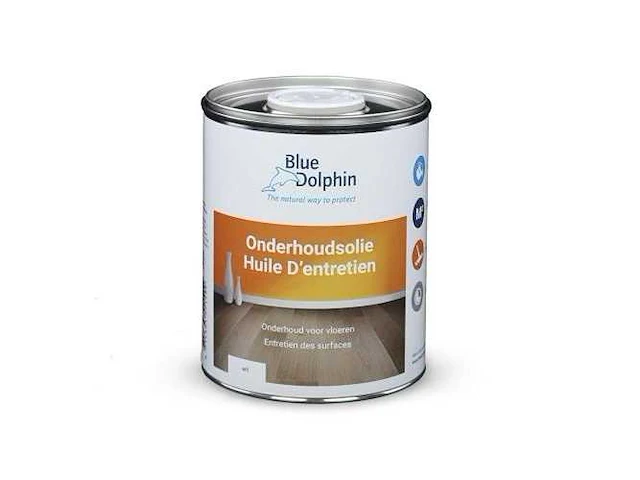 Blue dolphin eco one coat onderhoudsolie 6 x 1 liter - afbeelding 1 van  3