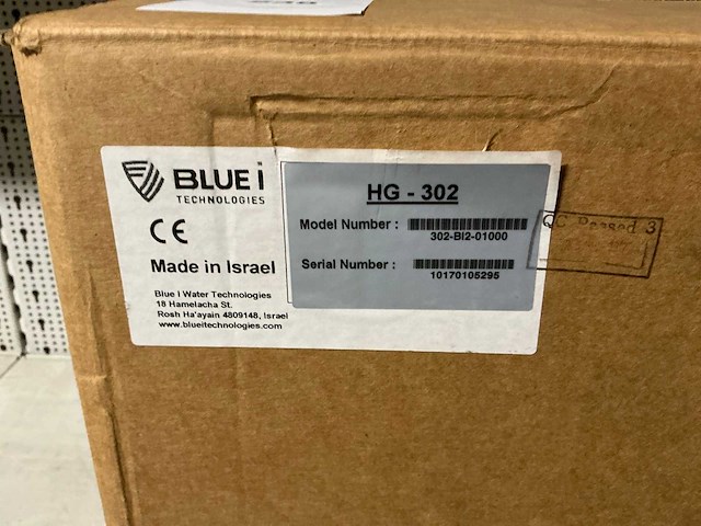 Blue i hg-302 wateranalyse toestel - afbeelding 2 van  4
