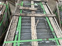 Blue stone flamed and brushed natuursteen tuintegels ca. 61,72m2 - afbeelding 2 van  2