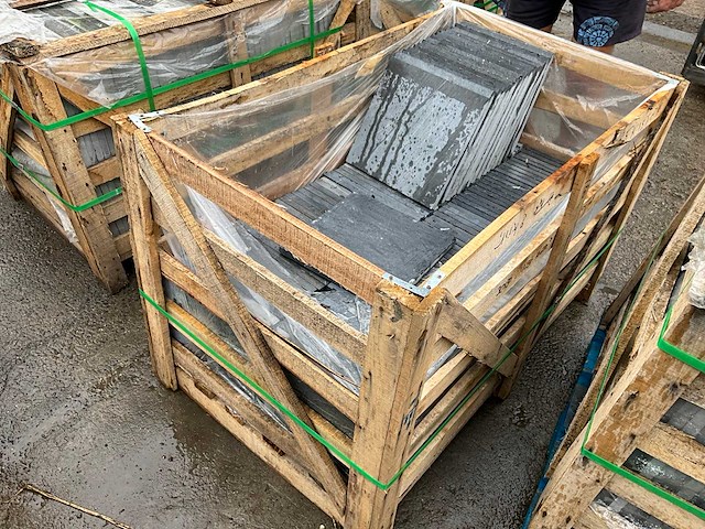 Blue stone vietnam natuursteen tuintegels ca. 27,63m2 - afbeelding 4 van  4
