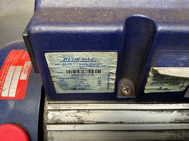 Blue vac mk-180-ds vacuümpomp - afbeelding 6 van  6