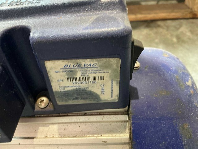 Blue vac mk-180-s vacuümpomp - afbeelding 4 van  5