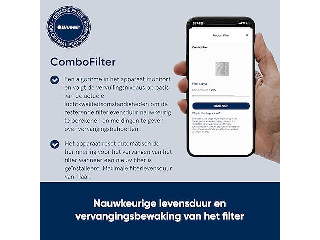 Blueair hepa silent air purifier - afbeelding 3 van  5