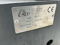 Blueline by mep ph 211-1 metalen horizontale bandzaagmachine - afbeelding 6 van  9