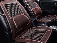 Blueshyhall autostoelhoes massage zitkussen met houten kralen - afbeelding 4 van  4