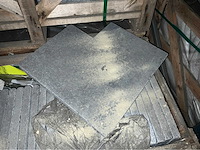 Bluestone honed antic natuursteen tuintegel met hoek uit - afbeelding 1 van  3