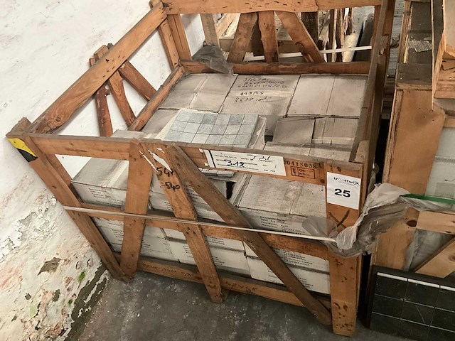 Bluestone mosaic tumbled mozaïek tegel - afbeelding 2 van  3