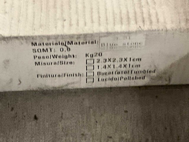 Bluestone mosaic tumbled mozaïek tegel - afbeelding 3 van  3