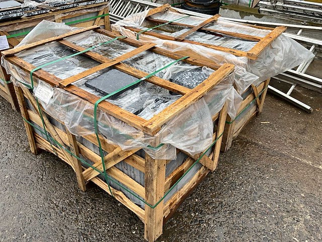 Bluestone tumbled premium natuursteen tuintegel ca. 54m2 - afbeelding 2 van  5