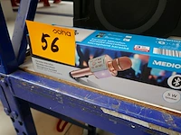 Bluetooth partyluidspreker - draadloze koptelefoon - karaoke microfoon - afbeelding 3 van  4