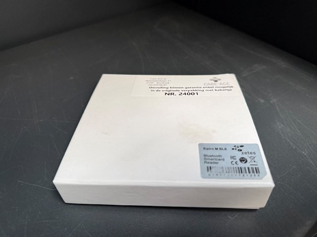 Bluetooth smartcard reader zetes spirio m ble - afbeelding 3 van  3