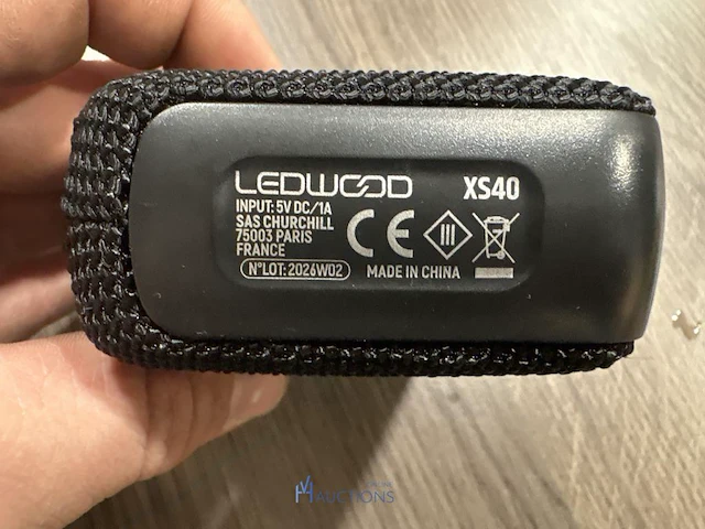 Bluetooth speaker ledwood - afbeelding 4 van  4
