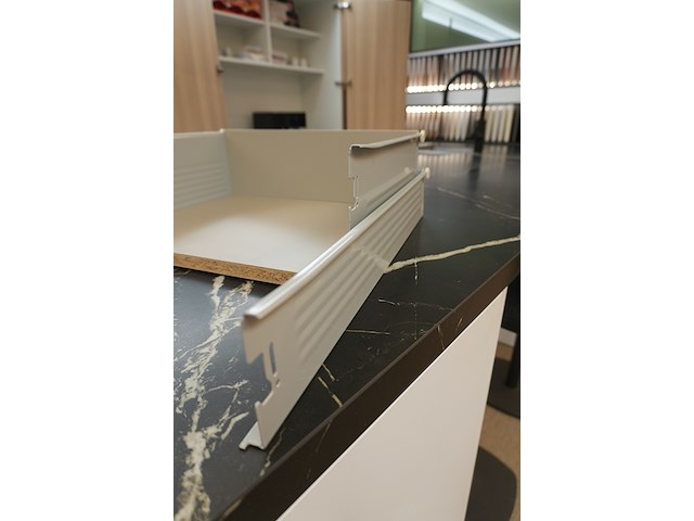 Blum lades, grijs, laag, 35 cm (20 stuks) - afbeelding 2 van  2