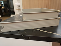 Blum lades, wit, laag, 35 cm (10 stuks) - afbeelding 1 van  2