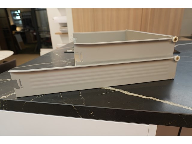 Blum lades, wit, laag, 40 cm (20 stuks) - afbeelding 1 van  2