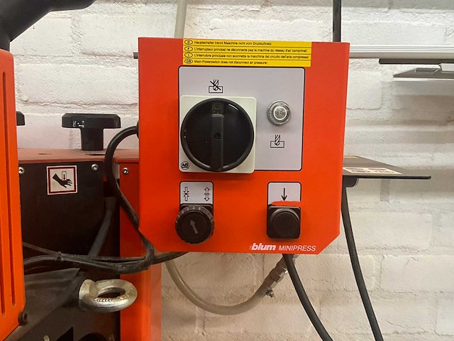 Blum minipress pro boormachine - afbeelding 18 van  19