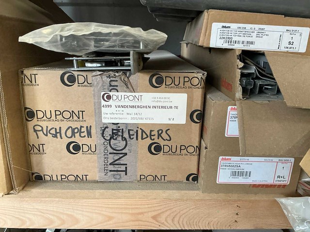 Blum partij scharnieren, schuifgeleiders en toebehoren - afbeelding 6 van  21