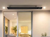 Blumfeldt cosmic beam plus xxl 3000w infraroodverwarming, zwart - afbeelding 1 van  8