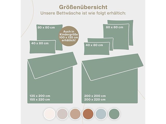 Blumtal bedlinnen 135x200 cm - afbeelding 2 van  3