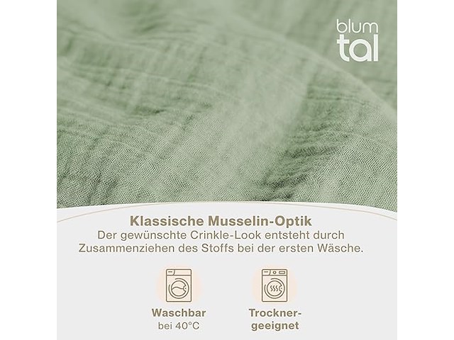 Blumtal bedlinnen 135x200 cm - afbeelding 2 van  3