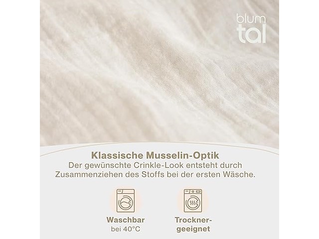 Blumtal bedlinnen (200x220 cm) - afbeelding 2 van  3