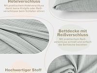 Blumtal mousseline bedlinnen (200 x 200 cm) - afbeelding 5 van  5