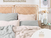 Blumtal mousseline bedlinnen (200 x 200 cm) - afbeelding 3 van  5