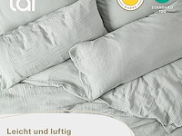 Blumtal mousseline bedlinnen (200 x 200 cm) - afbeelding 4 van  5