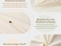 Blumtal mousseline bedlinnen (200 x 200 cm) - afbeelding 3 van  3