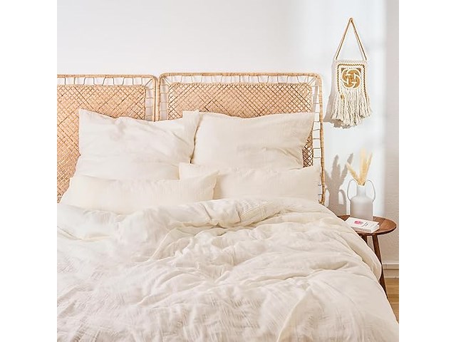 Blumtal mousseline bedlinnen (200 x 200 cm) - afbeelding 1 van  3