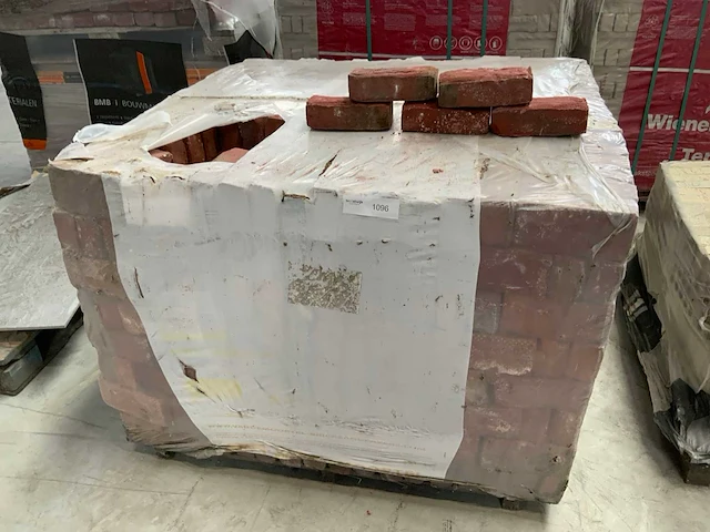 Bmb pallet bakstenen - afbeelding 1 van  5