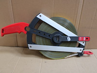 Bmi rolbandmaat 13mm (met hakenring) - 100m - afbeelding 1 van  2