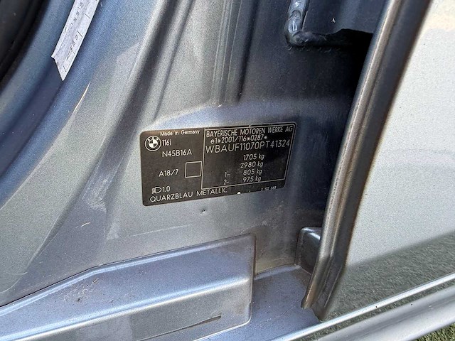 Bmw - 2004 - 116 - 116 - personenauto - afbeelding 20 van  27