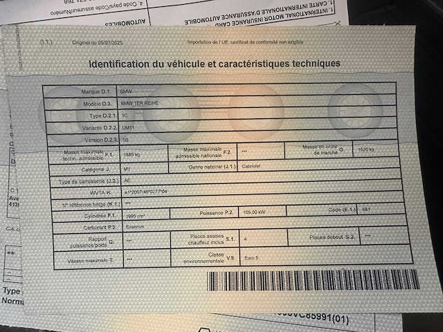 Bmw - 2012 - 118i cabrio - personenauto - afbeelding 37 van  46
