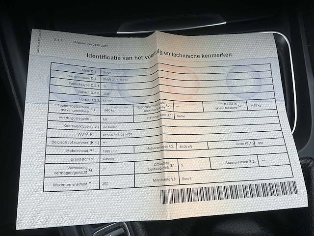 Bmw - 2012 - 316d - sedan - personenauto - afbeelding 24 van  40