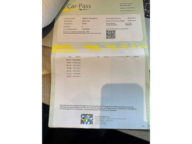 Bmw - 2014 - 116 d - personenauto - afbeelding 35 van  38