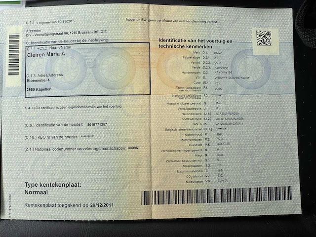 Bmw - 2014 - x1 - x1 - - afbeelding 24 van  29