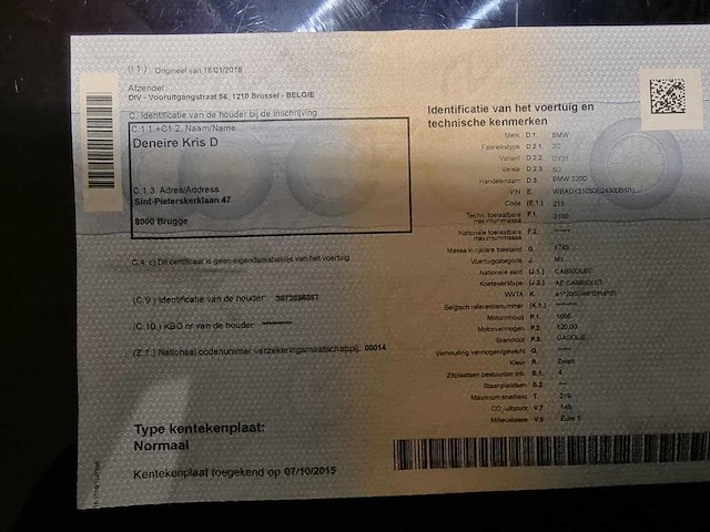 Bmw - dy31 - 3c - car - 2010 - afbeelding 13 van  13