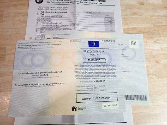 Bmw - k 1200 rs - motorfiets - afbeelding 2 van  10