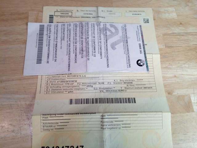 Bmw - r 1200 gs - motorfiets - afbeelding 5 van  13