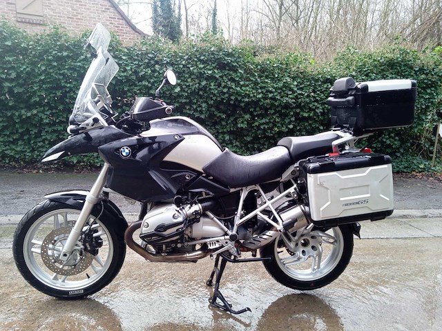 Bmw - r 1200 gs - motorfiets - afbeelding 1 van  9