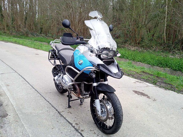 Bmw - r 1200 gs adventure - motorfiets - afbeelding 3 van  8