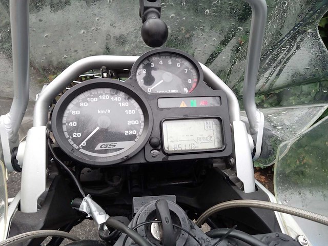 Bmw - r 1200 gs adventure - motorfiets - afbeelding 7 van  9