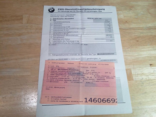 Bmw - r 1200 rt - motorfiets - afbeelding 2 van  10