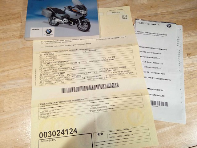 Bmw - r 1200 rt - motorfiets - afbeelding 3 van  11