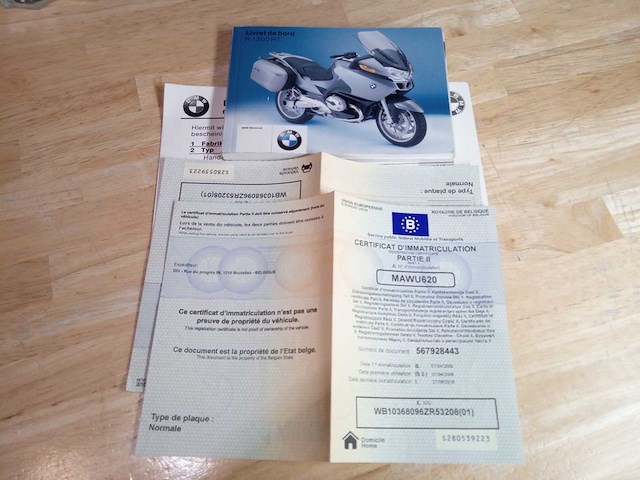 Bmw - rt 1200 - motorfiets - afbeelding 9 van  9